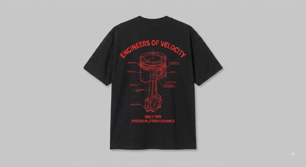 Apex Racer Oversized T-Shirt - Image 2